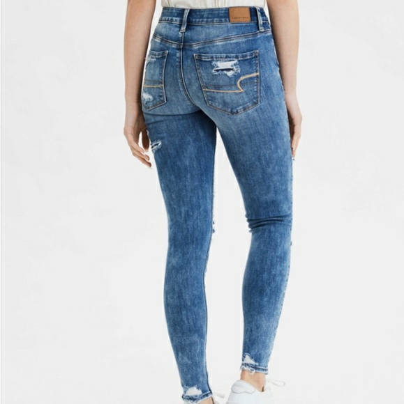 AE NE(X)T LEVEL HIGH-WAISTED JEGGING PATCH ME UP Size 6 - Picture 3 of 3